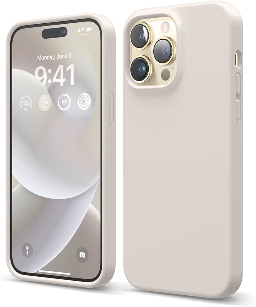 elago Compatible with iPhone 14 Pro Max Case, Liquid Silicone Case, Full Body Protective Cover, S... | Amazon (US)