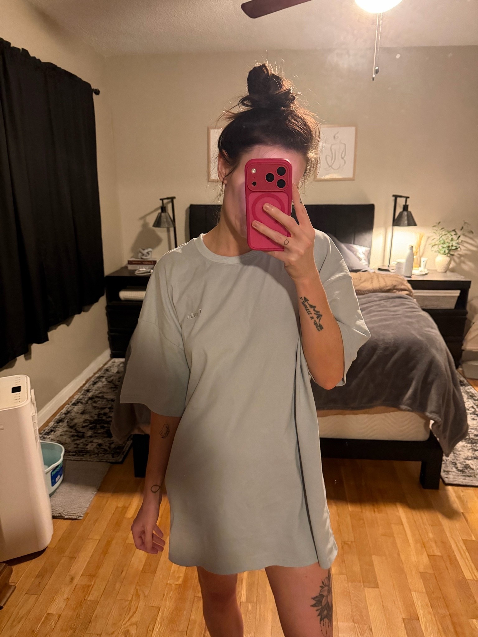 Love this oversized shirt to sleep in. It’s soft and so comfortable! On sale too! I’m wearing a medium

#LTKSaleAlert #LTKselfcare