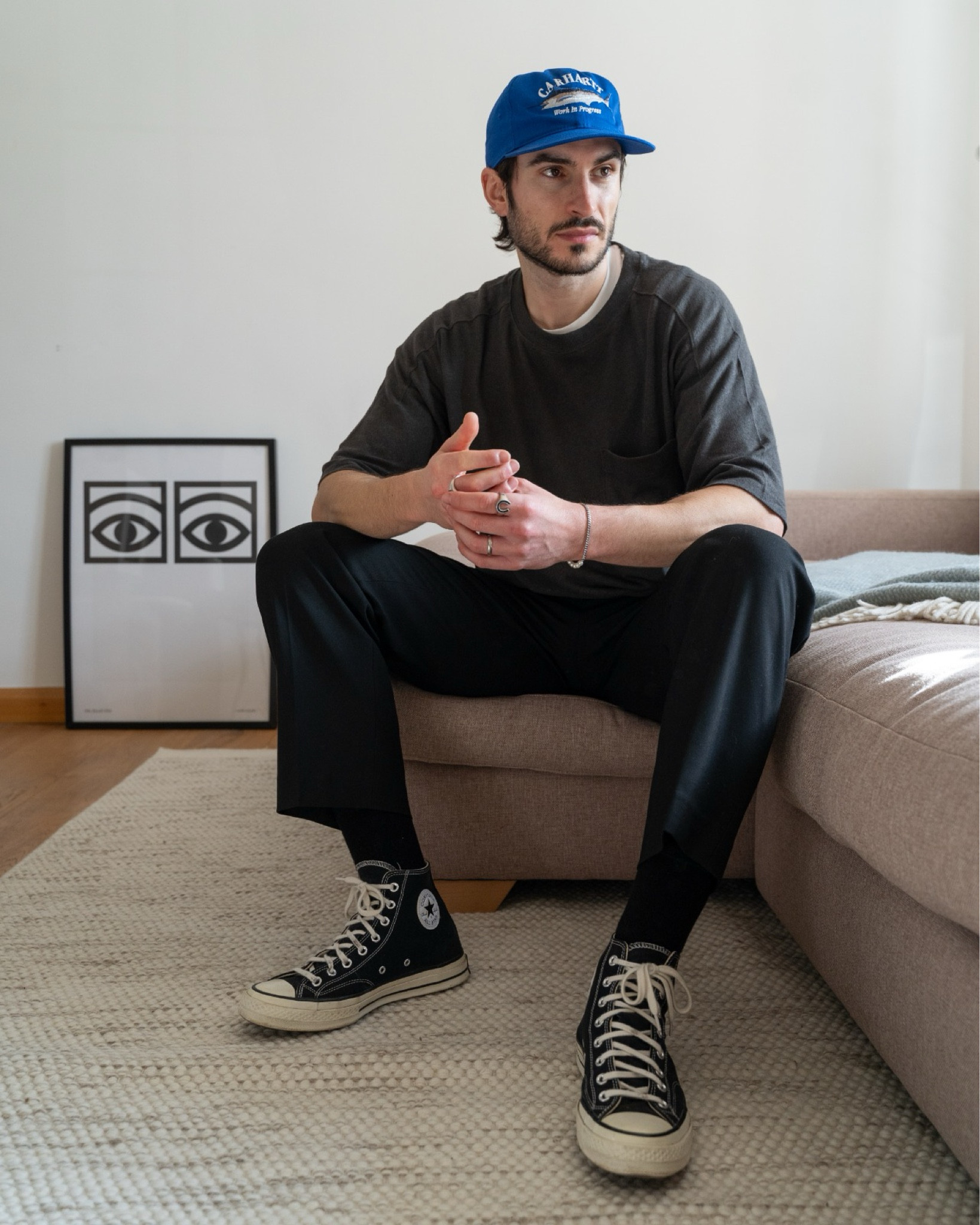 Uniqlo Wide Pleat Trouser , Converse Chuck 70, Weekday Oversized T-Shirt, Carhartt Marlin Cap

#LTKmens #LTKSeasonal #LTKeurope
