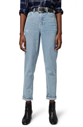 Women's Topshop Mom Jeans, Size 25W x 30L (fits like 24W) - Blue | Nordstrom