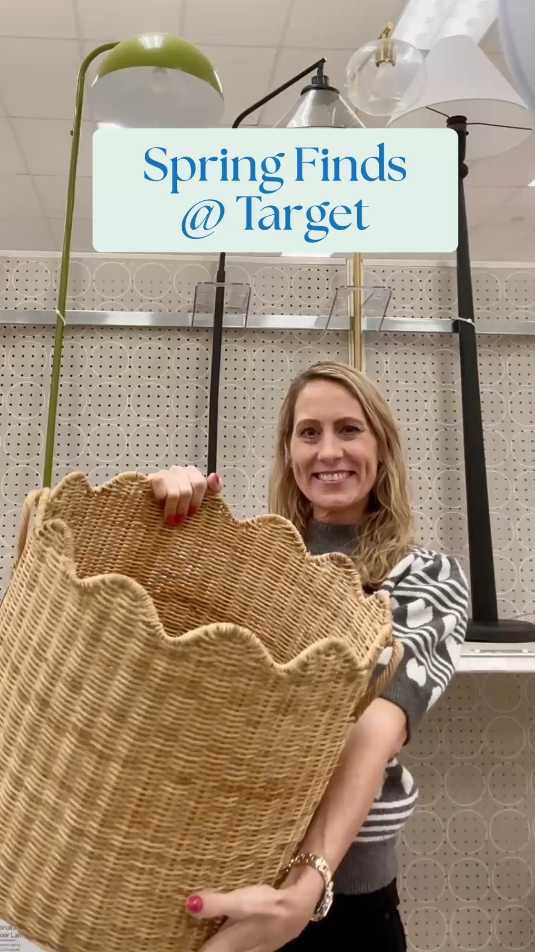 Spring Baskets at Target 🌿🧺
Part 2 of my Spring Finds series — sharing the prettiest woven baskets I found in-store. Perfect for blanket storage, a pretty trashcan or adding warm texture to any space this season.

#LTKSeasonal #LTKHome #LTKOver40