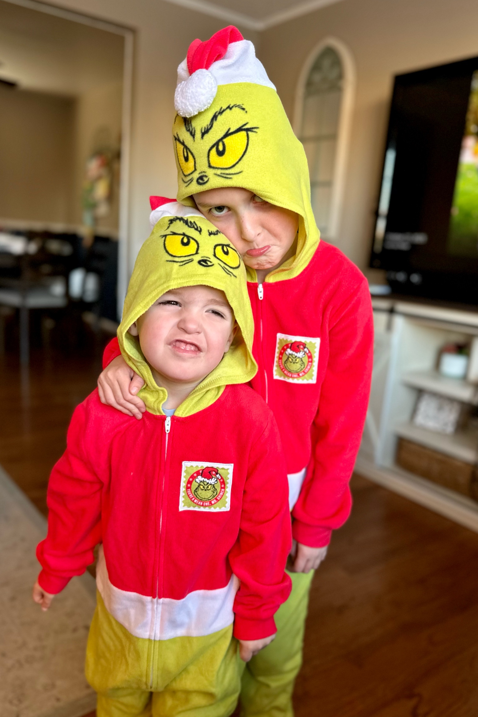 Sized up last year in these Grinch onesies to be able to enjoy again this year! A great gift option for your grinch lovers!

#LTKHoliday #LTKKids #LTKGiftGuide