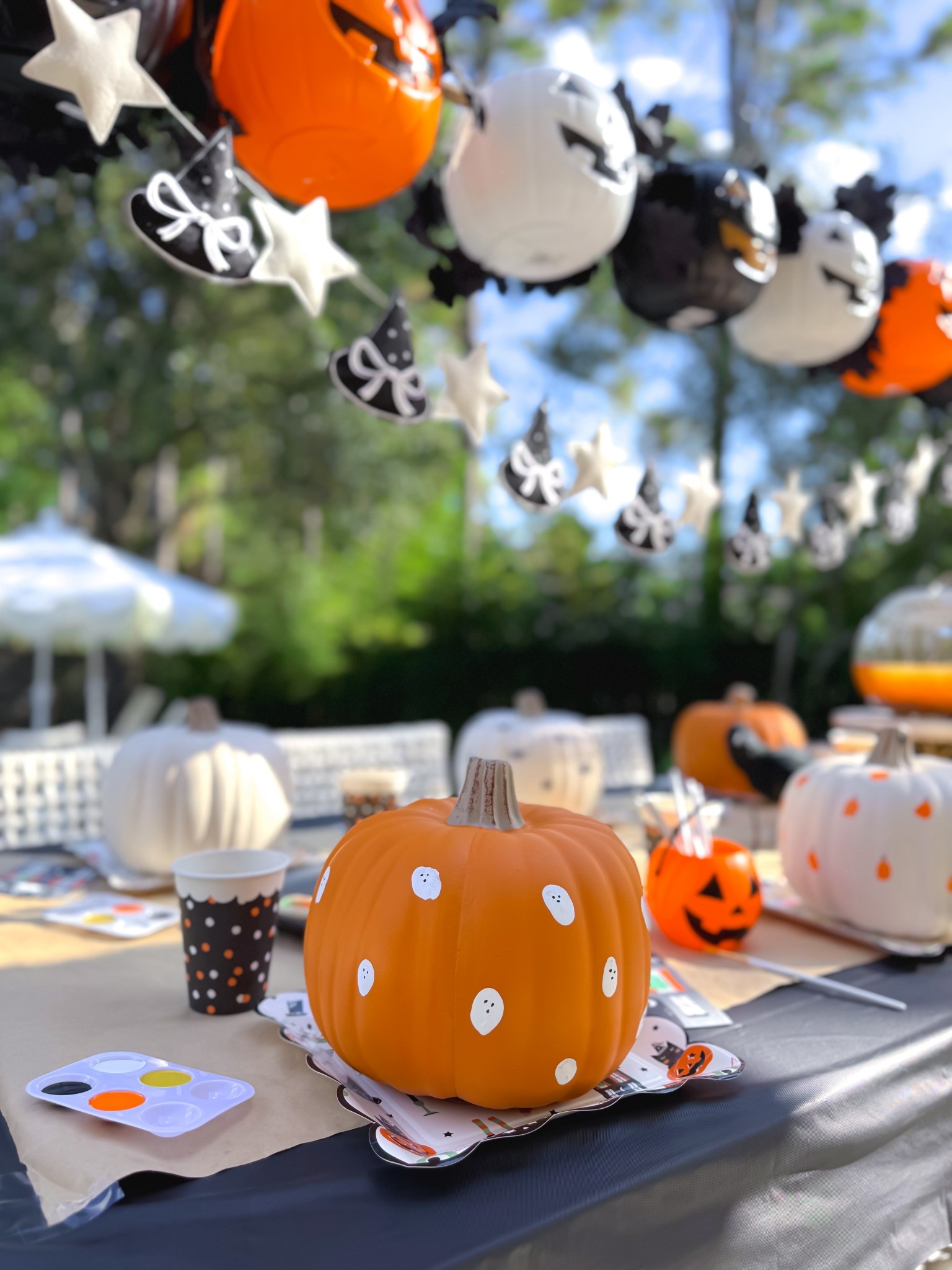 Grab faux pumpkins at Target for a pumpkin painting party and create keepsake pumpkins with your kids 🎃 

#LTKSeasonal #LTKFindsUnder50 #LTKFamily