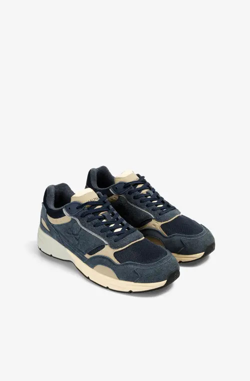 Scalpers Suede Sneakers with Sports Sole in Navy at Nordstrom, Size 45 | Nordstrom