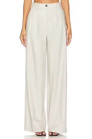 Wide Leg Trouser in Milk White | Revolve Clothing (Global)