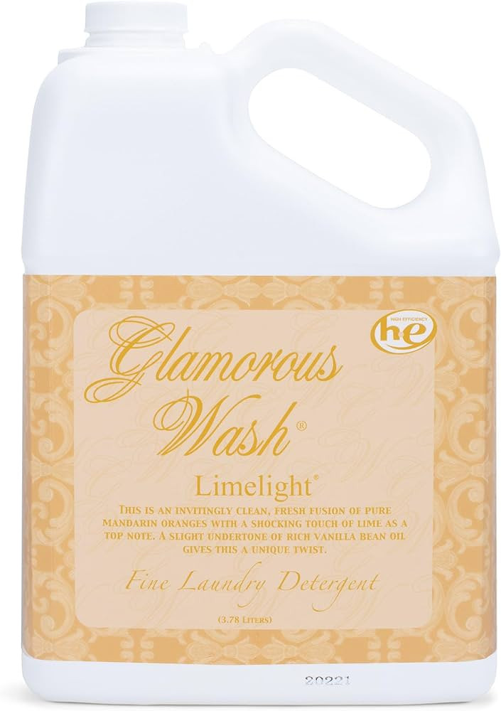 Tyler Candle Company Limelight Glamorous Wash Fine Laundry Detergent 128oz 3786g | Amazon (US)
