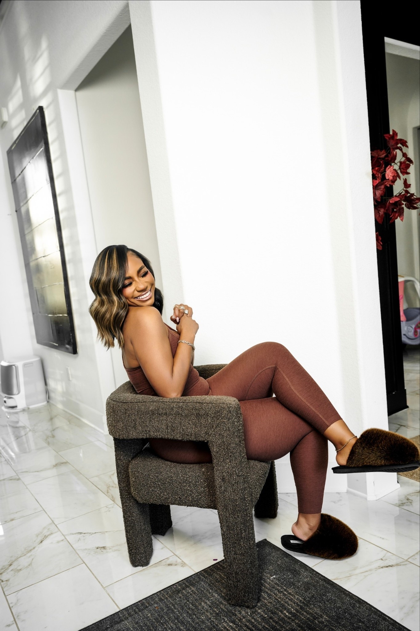 Boucle Dining chair find for half the price of most retailers! Elevated the dining area instantly!

#LTKHome