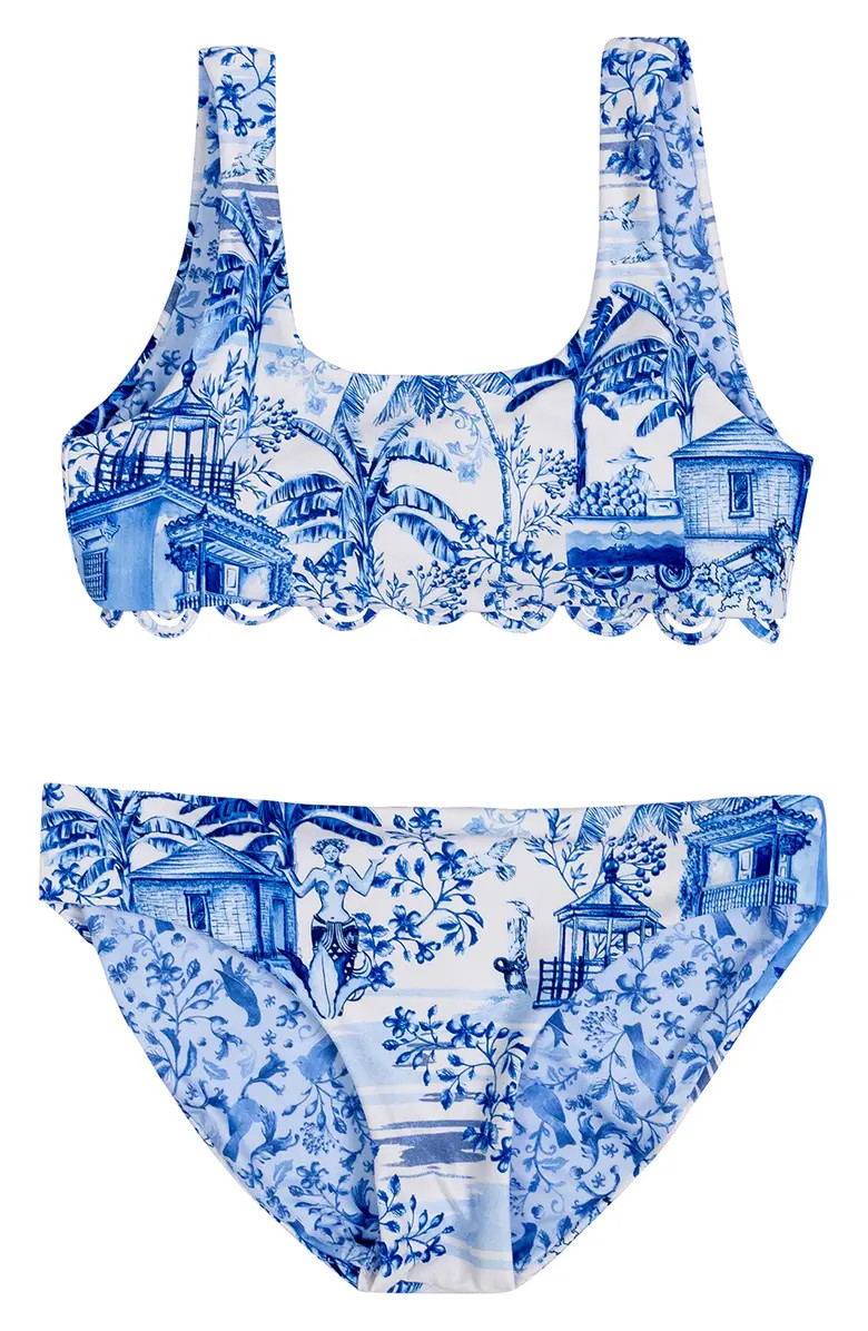 Dolce Tales Two-Piece Swimsuit | Nordstrom