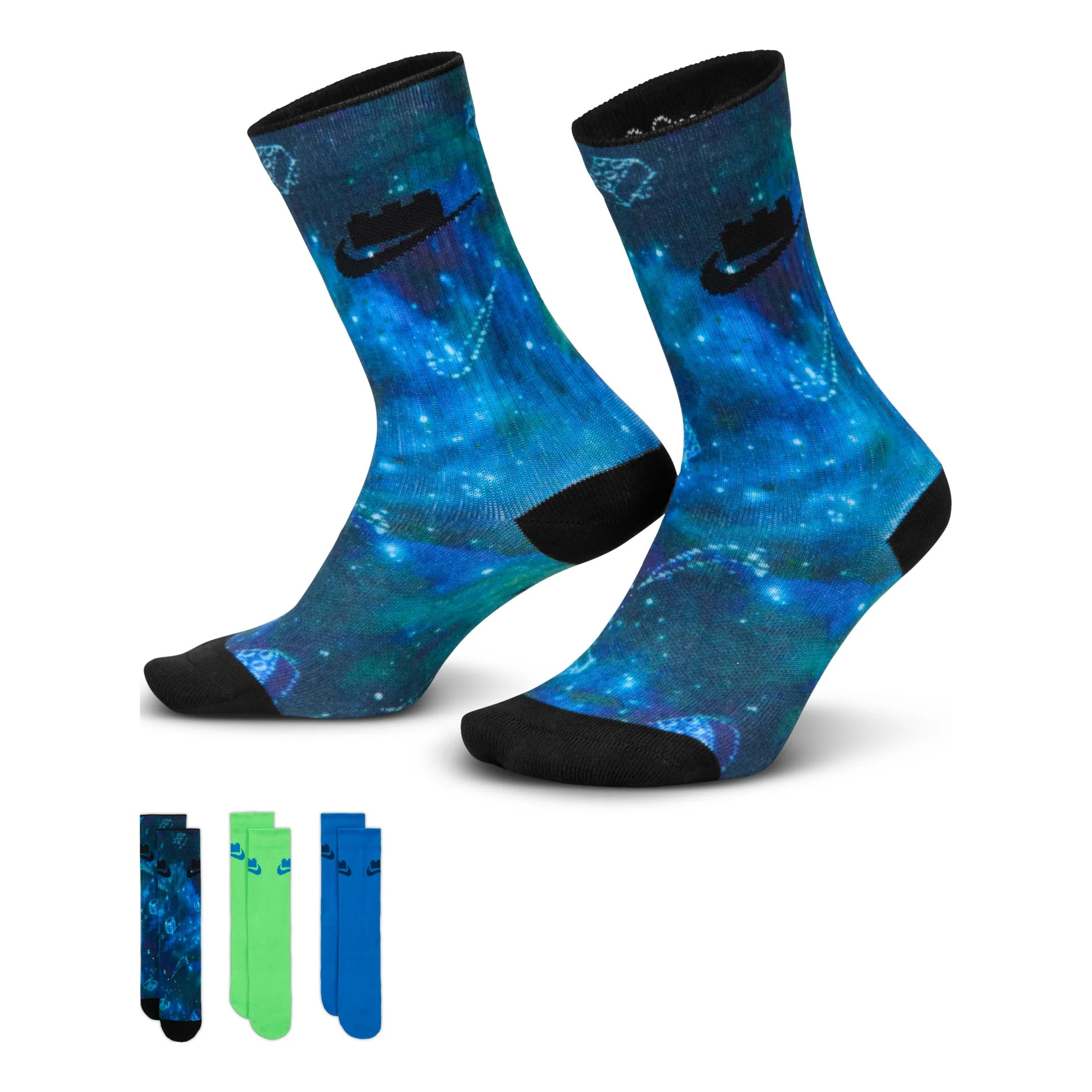 Nike x Lego Socks 'Brave Blue' HV9635-901 | KICKS CREW