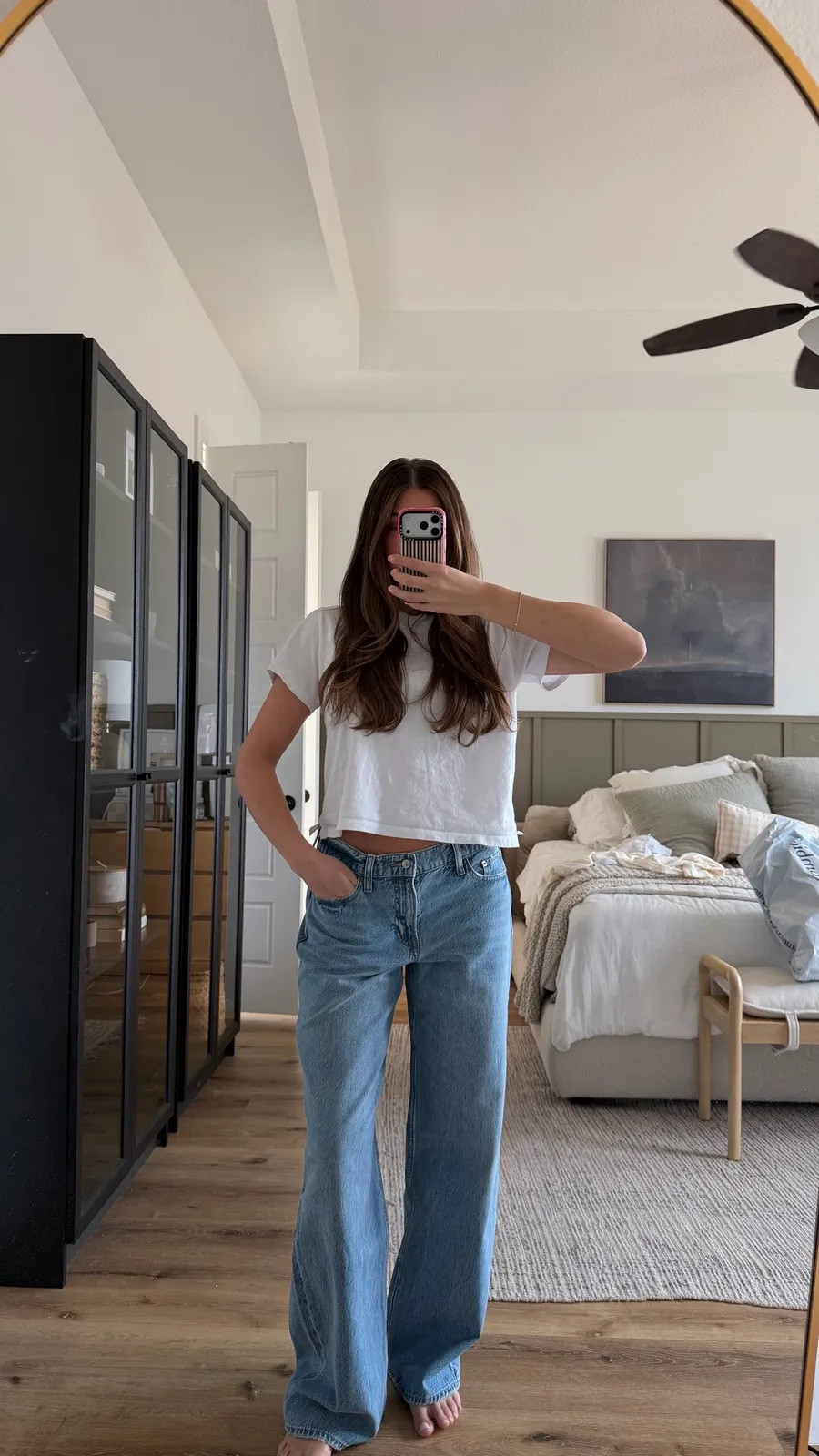 I can't say enough good things about these jeans! They are the perfect baggy look for a great price! I sized up to a 4! Use code AFLTK for 25% off!  

 

#LTKSpringSale #LTKootd