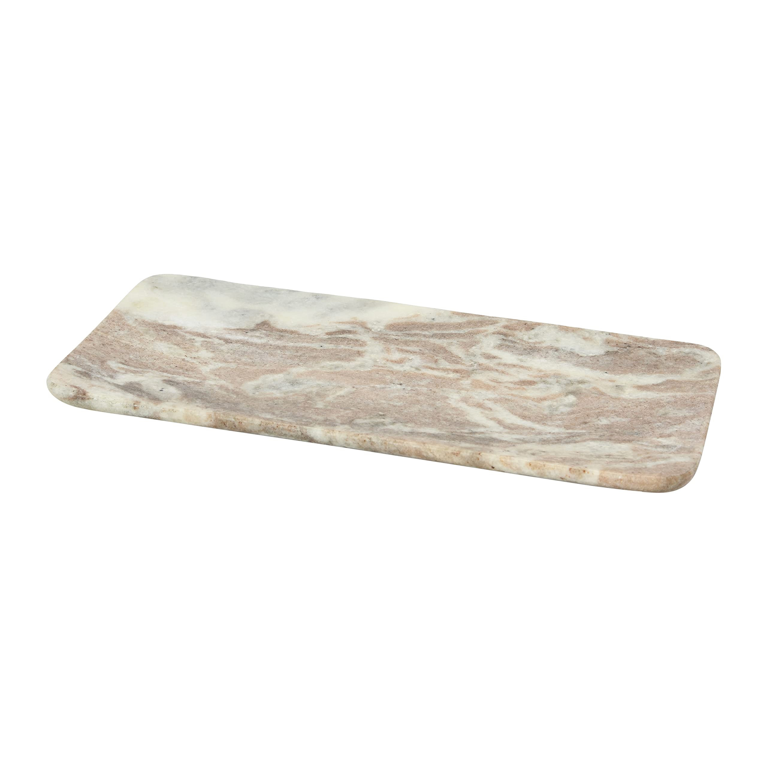 Bloomingville Marble Food Serving Tray, Beige and White | Amazon (US)