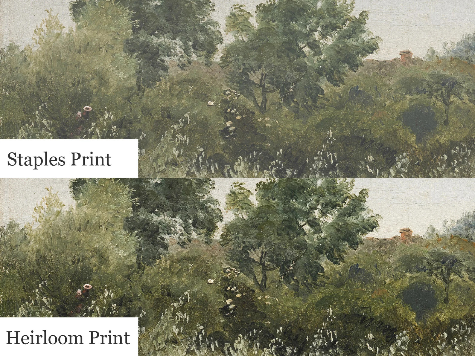 Vintage Landscape Download | Train PRINTABLE WALL ART | Train and Field | Etsy (Global)