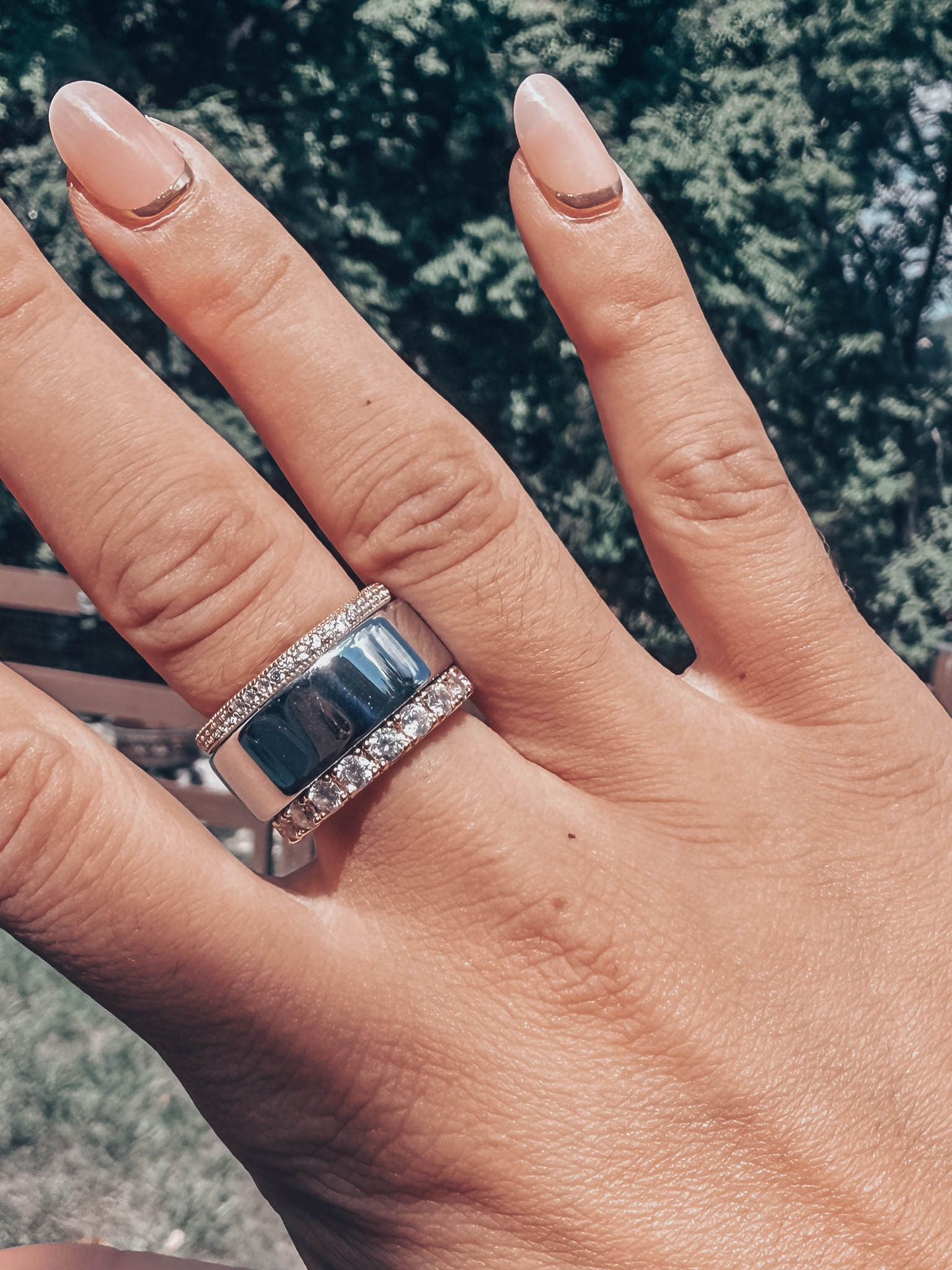 Oura ring and pandora stackables 

#LTKActive #LTKSeasonal #LTKStyleTip
