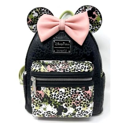 Disney Parks Loungefly Animal Kingdom 25th Anniversary Leopard Backpack  | eBay | eBay US