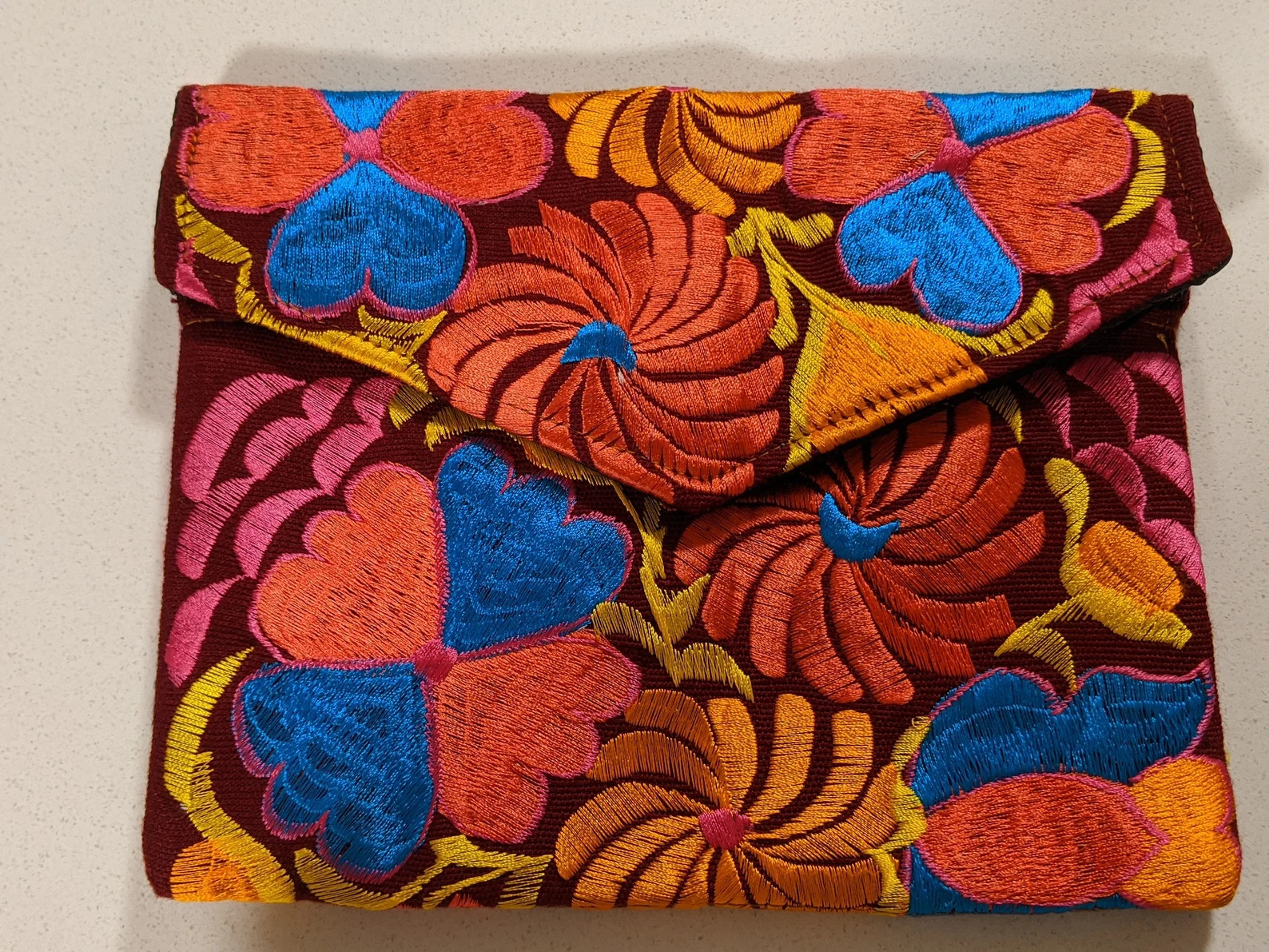 Handmade embroidered clutch bag | Etsy (US)