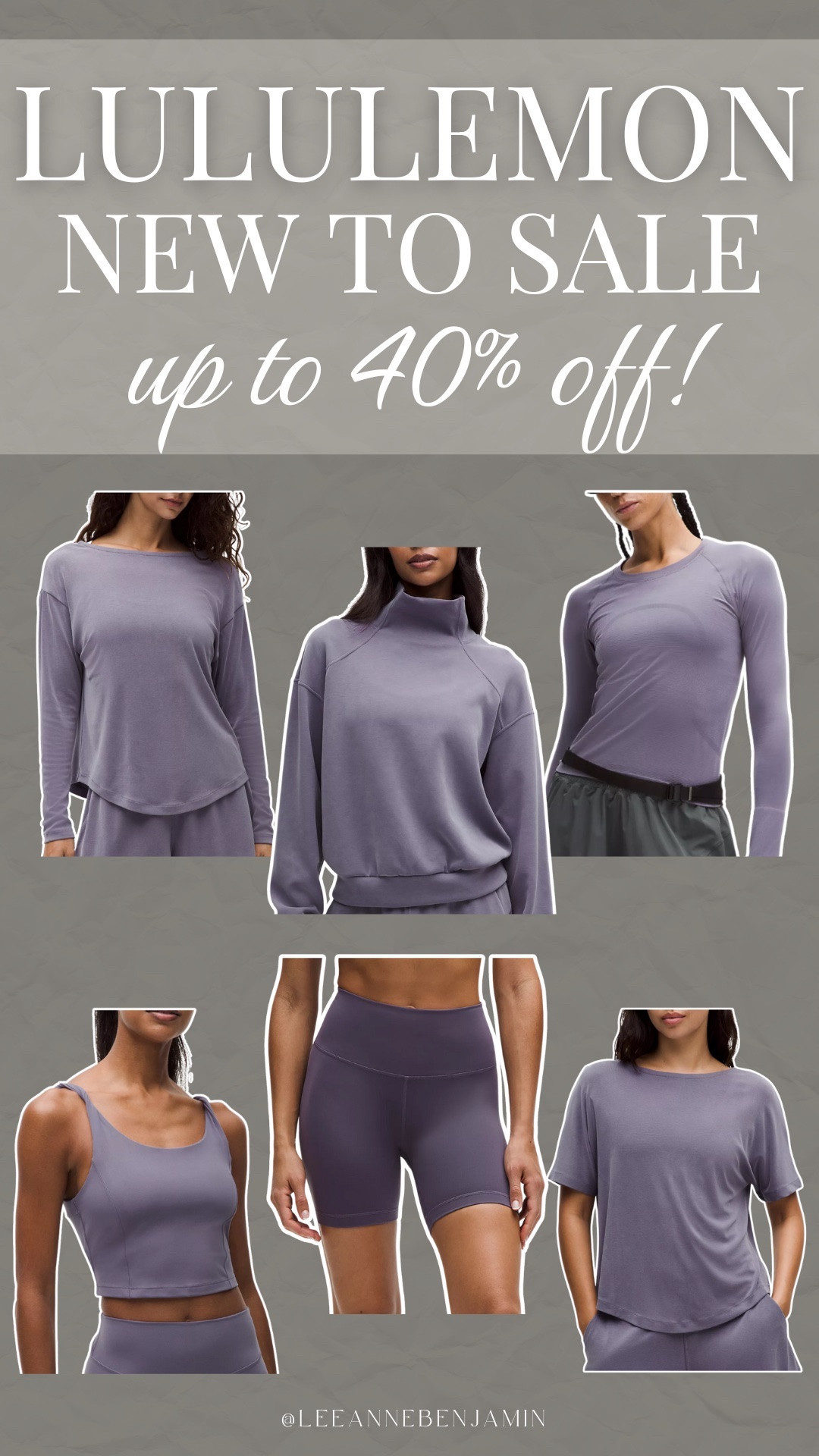 Lululemon new to sale up to 40% off! 

#LTKmomlife #LTKfitnessgoals #LTKSaleAlert