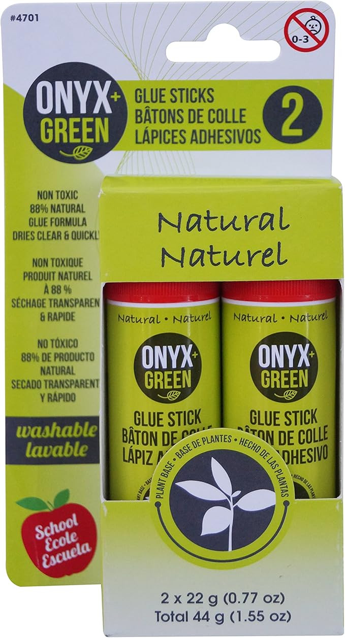 Glue Sticks, Plant Base, Non-Toxic, Pack of 2 | Amazon (US)