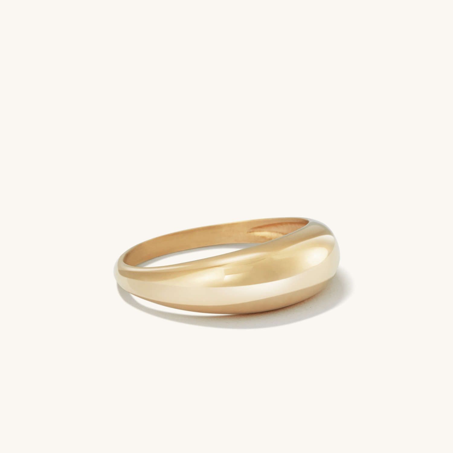 14k Gold Thin Dôme Ring | Mejuri | Mejuri (Global)