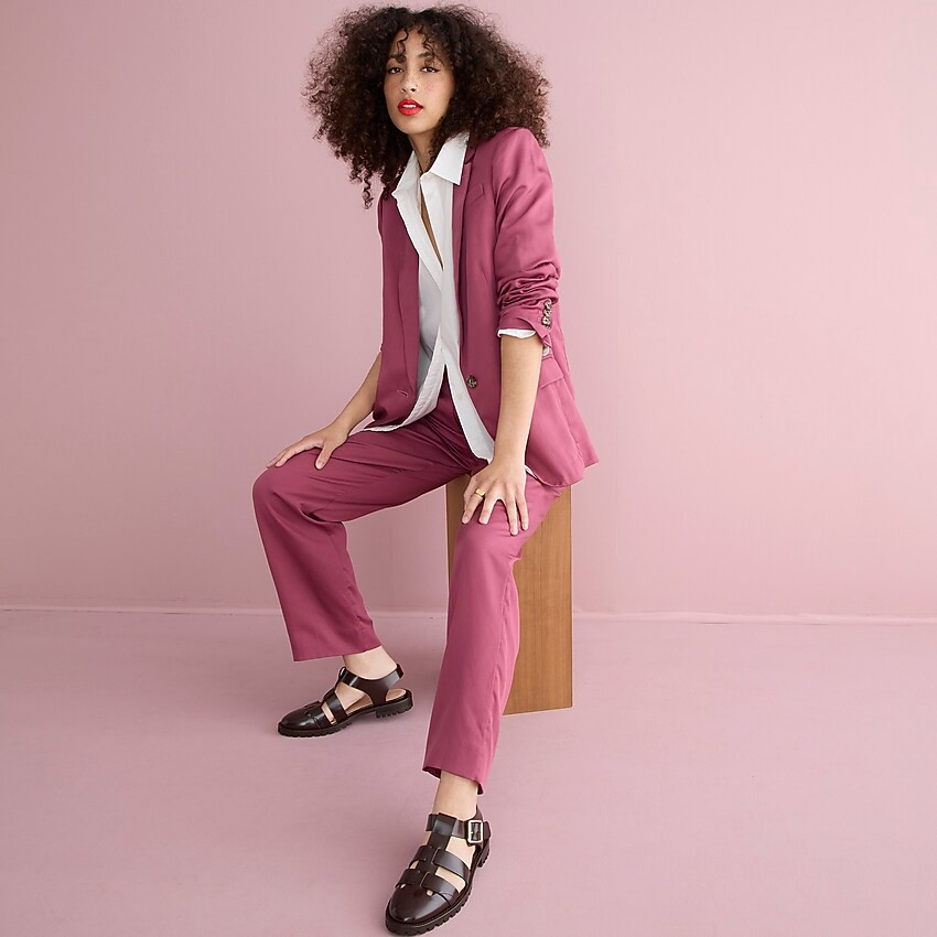 Ingrid pant in Gramercy twill | J. Crew US