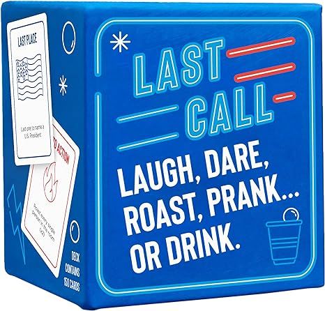 Amazon.com: OFF TOPIC Last Call Drinking Game for Adults - Game Cards for Parties and Group Game ... | Amazon (US)