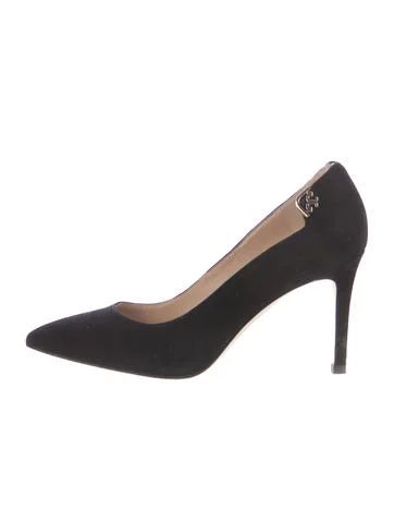 Tory Burch Elizabeth Pointed-Toe Pumps | The Real Real, Inc.