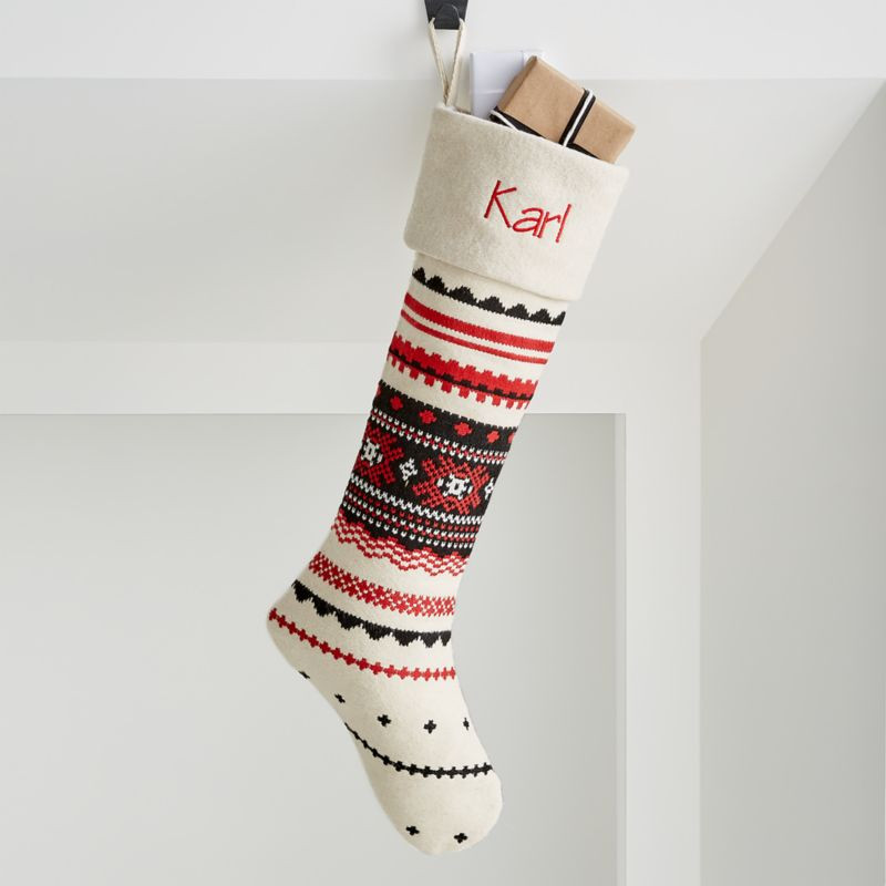 Ulsta Stocking | Crate and Barrel | Crate & Barrel