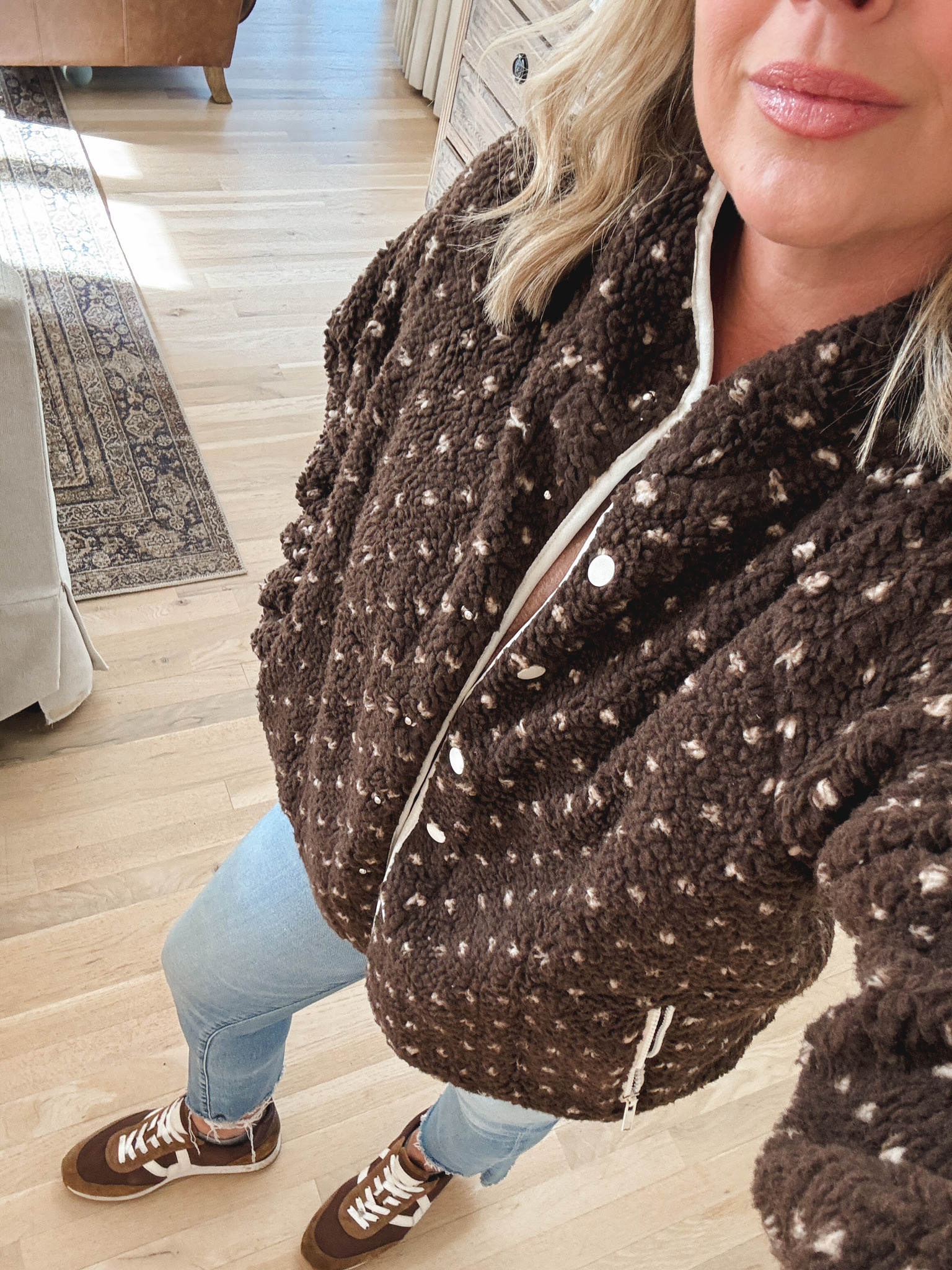 Amazon Jacket and Veronica Beard Sneakers - balance 

 #LTKSeasonal