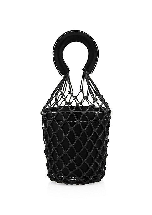 Staud Women's Moreau Leather Bucket Bag - Black | Saks Fifth Avenue