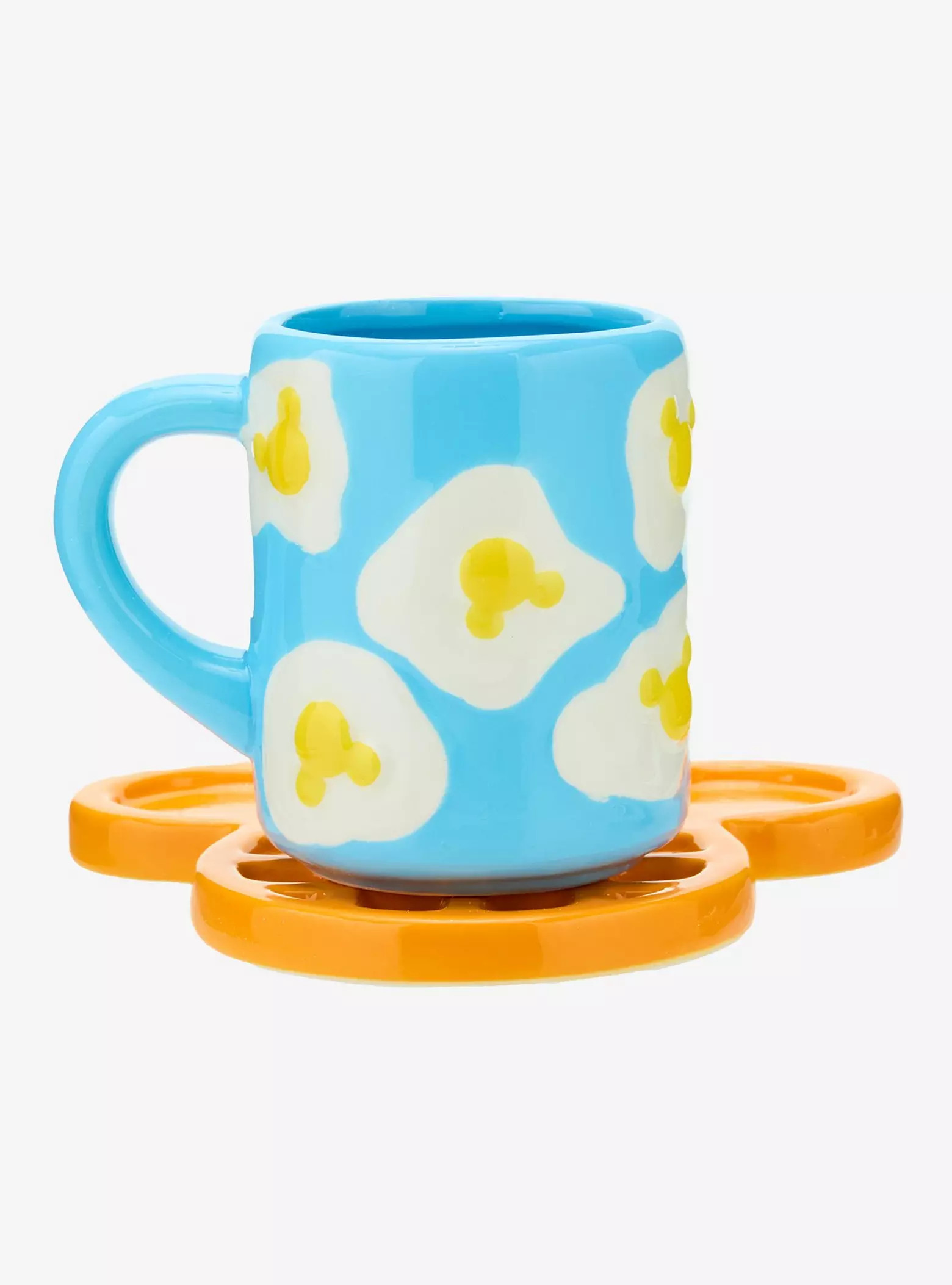 Disney Mickey Mouse Breakfast Mug & Saucer Set - BoxLunch Exclusive | BoxLunch | BoxLunch