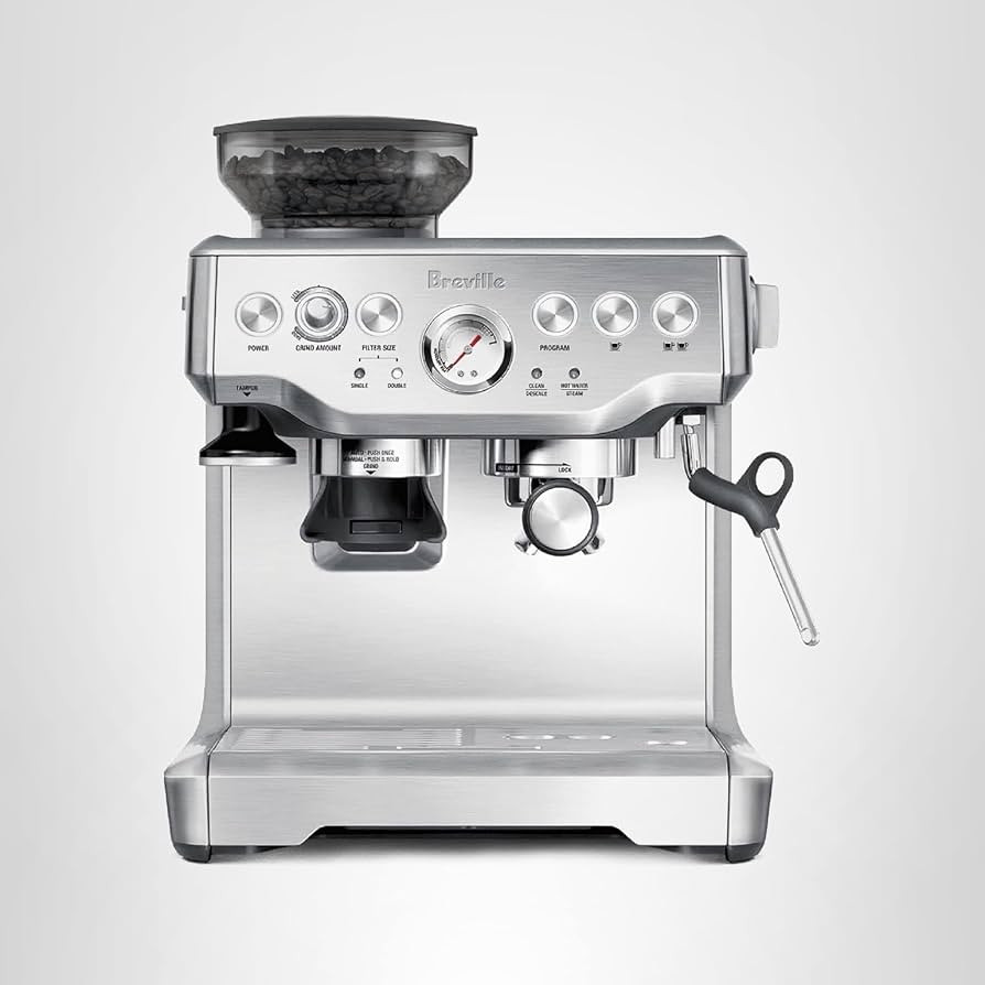 Breville Barista Express Espresso Machine BES870XL, Brushed Stainless Steel | Amazon (US)