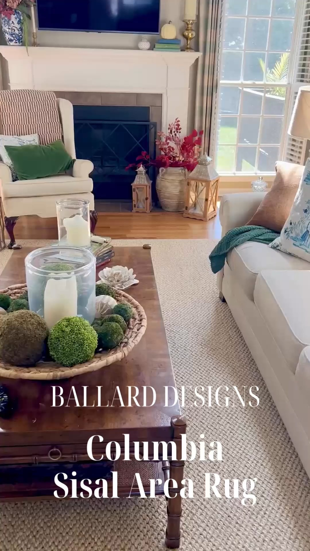 We love our Columbia Sisal Area Rug from Ballard Designs! A gorgeous classic foundation for our living room!

#LTKStyleTip #LTKHome #LTKSaleAlert
