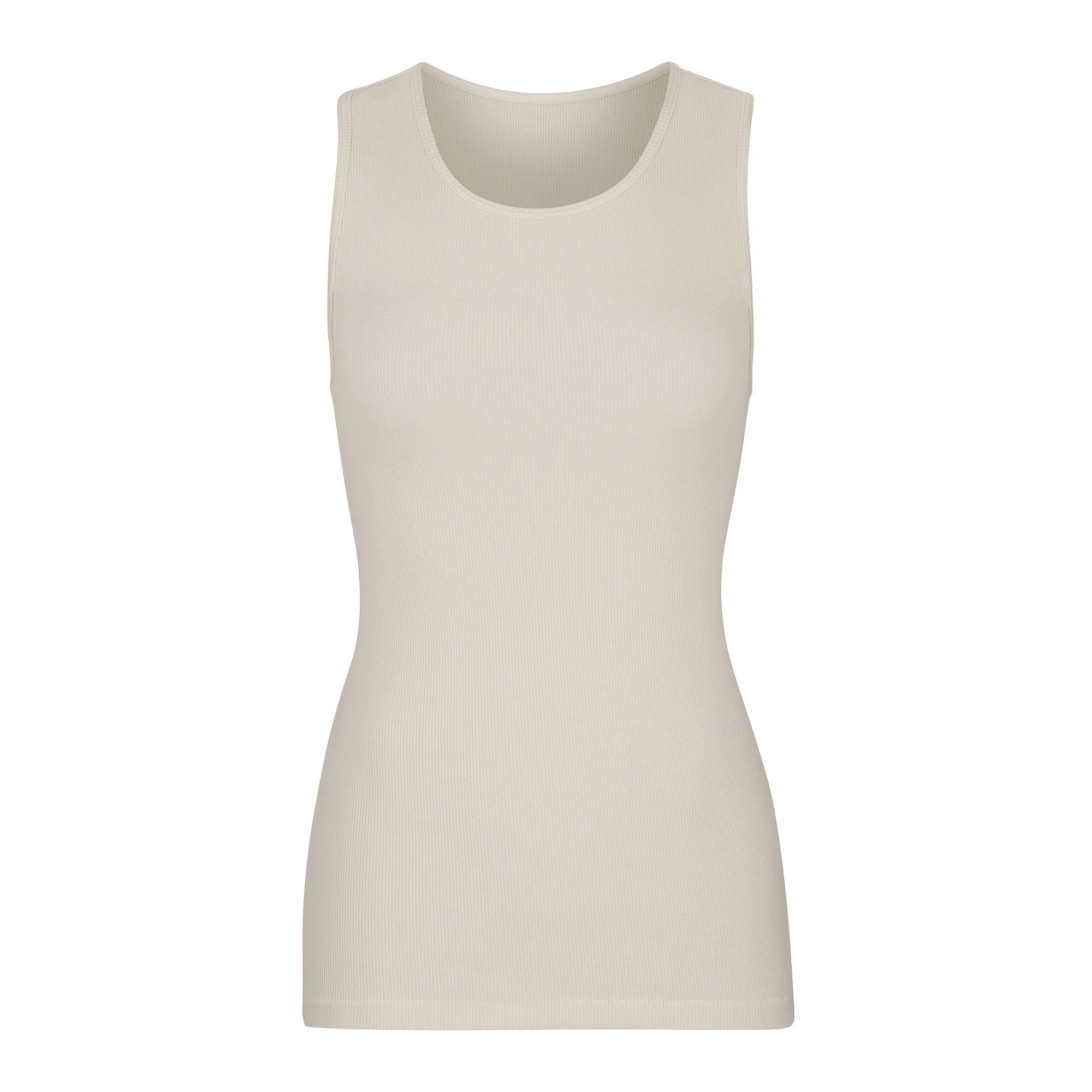 COTTON RIB LONG TANK | SKIMS (US)