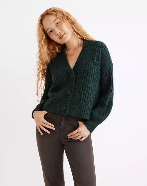 Waller Crop Cardigan Sweater | Madewell