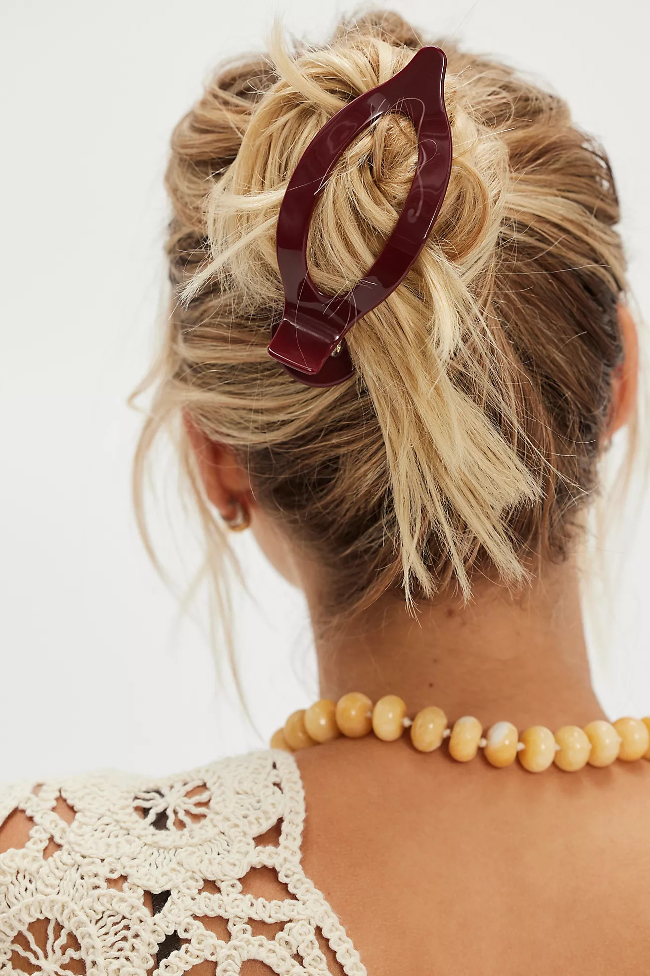 Caroline Acrylic Flat Claw Clip | Free People (Global - UK&FR Excluded)