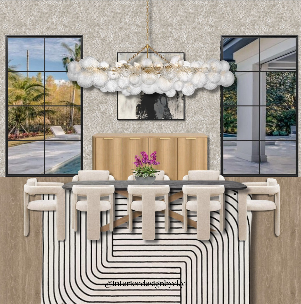 Because even dinner at home deserves a little drama. ✨

#ltkhome #homegoals #diningroominspo #modernluxury #interiorinspo #floridahomes #designmood #interiordesignbysky

#LTKFamily #LTKStyleTip #LTKHome