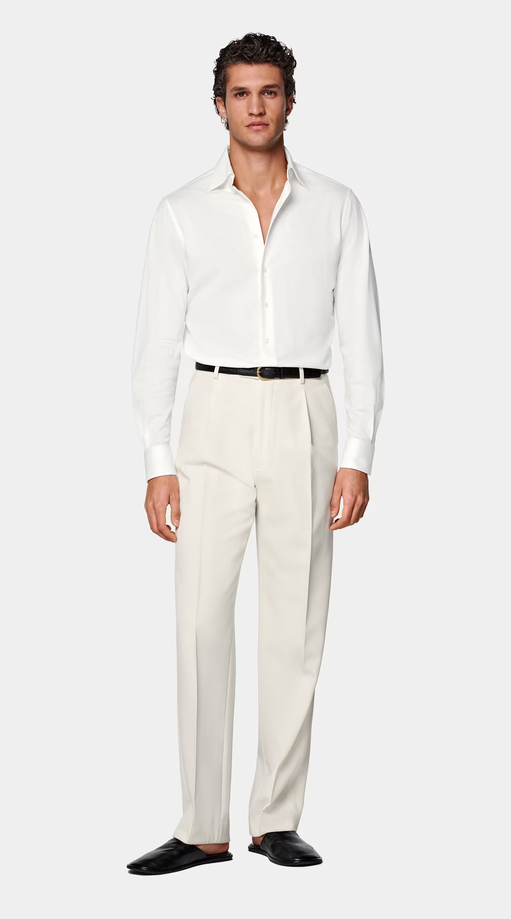 Off-White Tailored Fit Shirt | Suitsupply (US)
