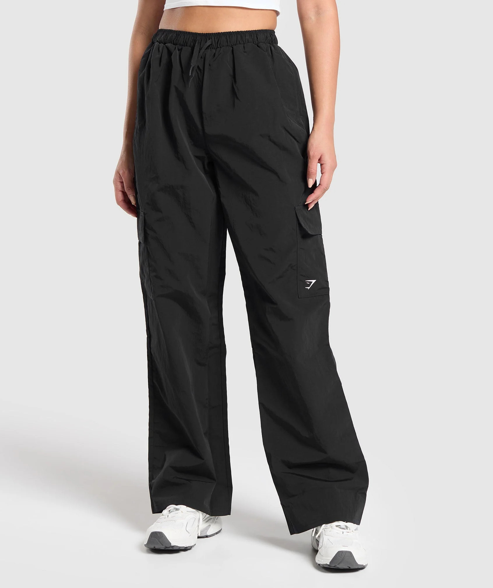 Gymshark Cargo Woven Pants - Black | Gymshark CA