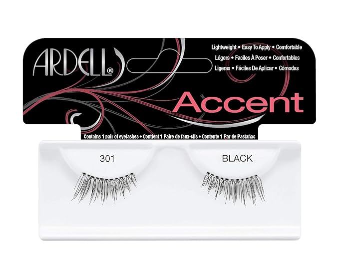 Ardell Accent Lashes, Black [301] 1 Pair | Amazon (US)