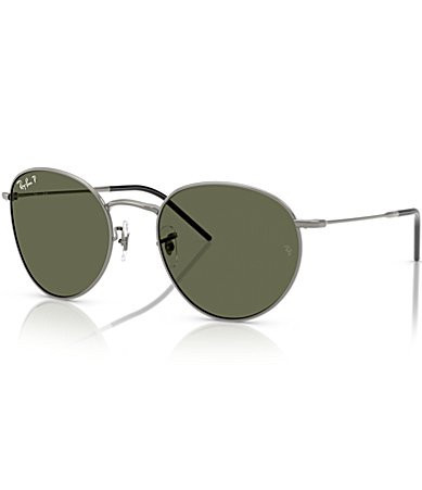 Ray-Ban Men's RB0103S 53mm Polarized Round Sunglasses - Gunmetal | Dillard's
