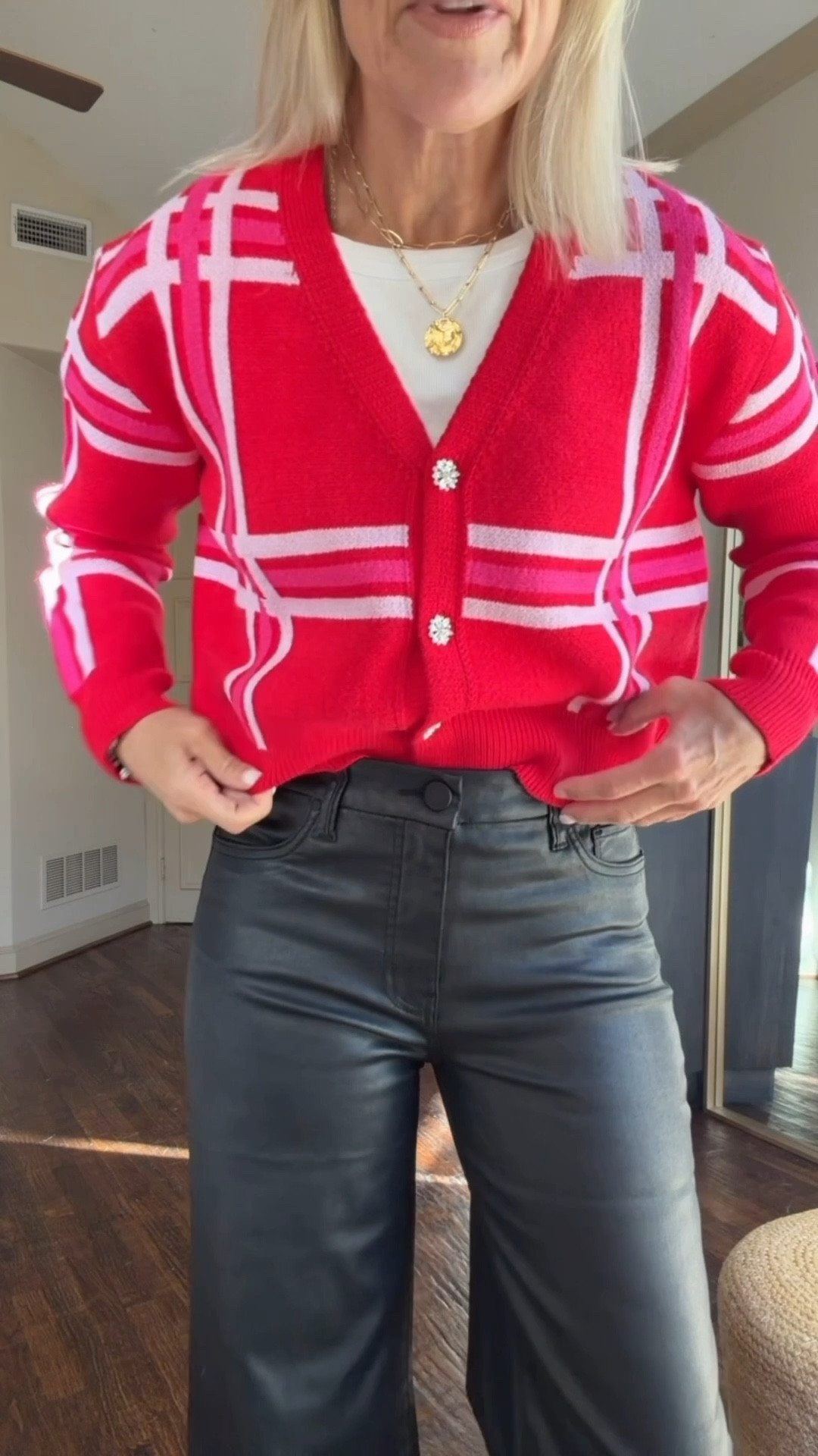 Natasha x Avara holiday launch 

Waxed coated denim - I sized down one size 
Sweater TTS
jacket TTS 



#LTKHoliday #LTKGiftGuide #LTKStyleTip