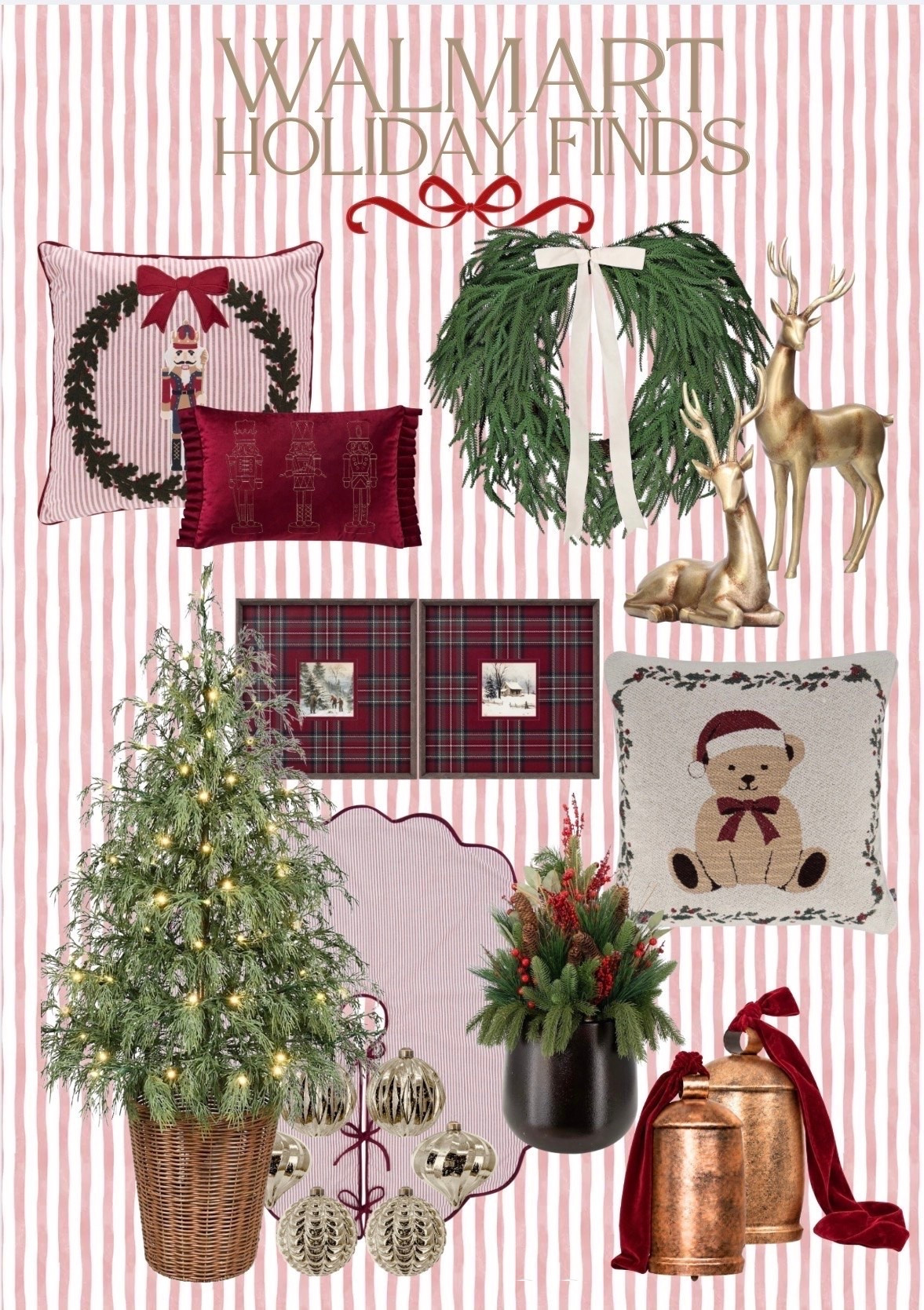 Cozy holiday decor finds | Walmart babes, a little Christmas inspiration for your home. I rounded up the holiday finds for creating a warm, cozy feeling for the season

#LTKHome #LTKSeasonal #LTKvlog