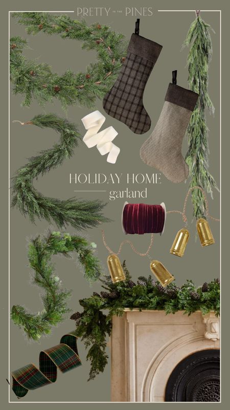 Holiday decor, garland, Christmas garland, mantle decor, Christmas mantel

#LTKhome #LTKHoliday #LTKSeasonal