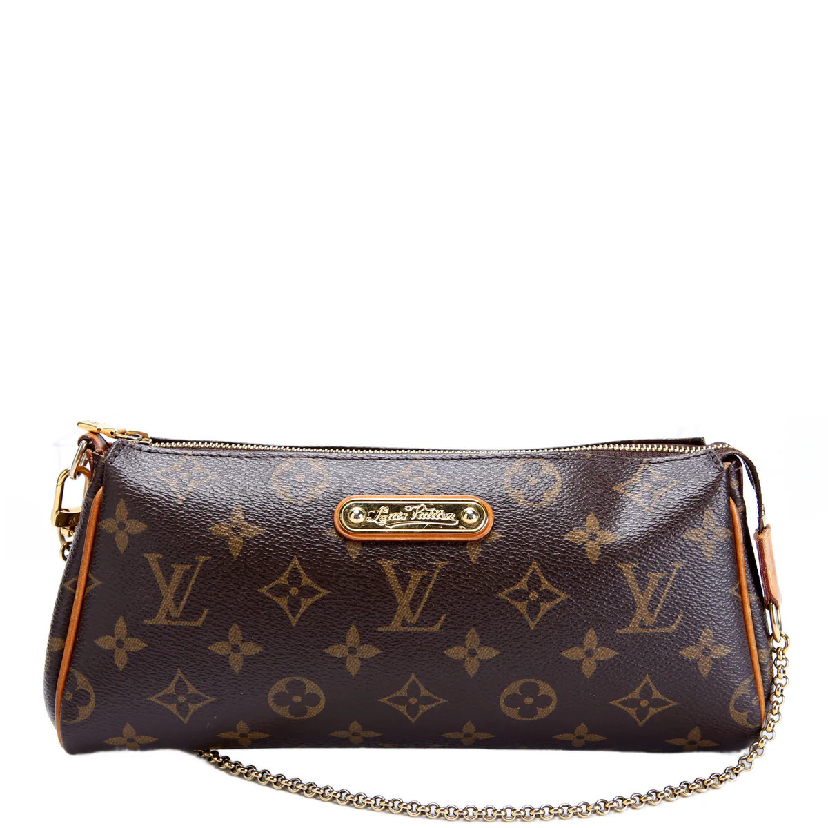 Eva Clutch Monogram | Keeks Designer Handbags