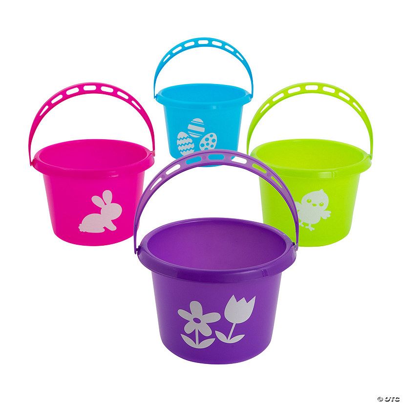 Easter Sand Buckets - 12 Pc. | Oriental Trading Company