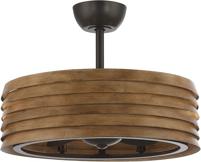 Parrot Uncle Ceiling Fans with Lights and Remote Farmhouse Chandelier Ceiling Fan with Light Blad... | Amazon (US)
