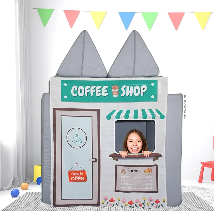 Play Panel for Childrens Foam Sofa Kids Couch (Coffee Shop) | Amazon (US)