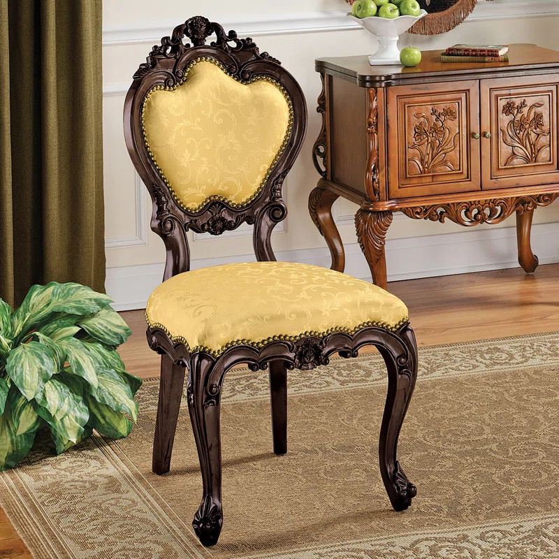 Lady Ambrose King Louis Back Side Chair | Wayfair North America