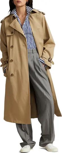 Polo Ralph Lauren Cotton Twill Trench Coat | Nordstrom | Nordstrom