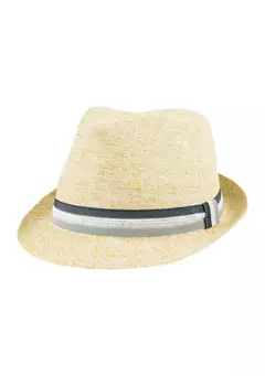 Dockers® Two Tone Stripe Band Fedora Hat | Belk