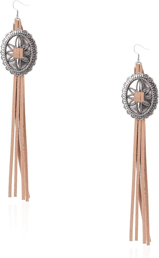 Rustic Couture's Western Earrings for Women Statement Western Country Jewelry Gift | Amazon (US)